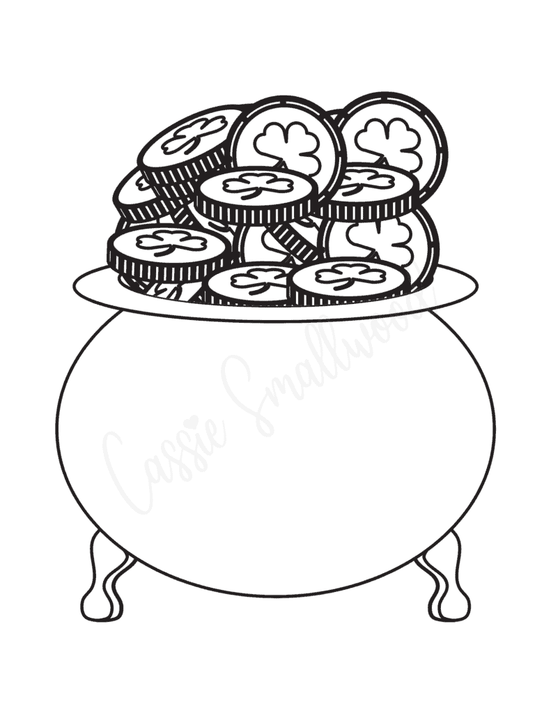 Cute Pot Of Gold Templates - Cassie Smallwood