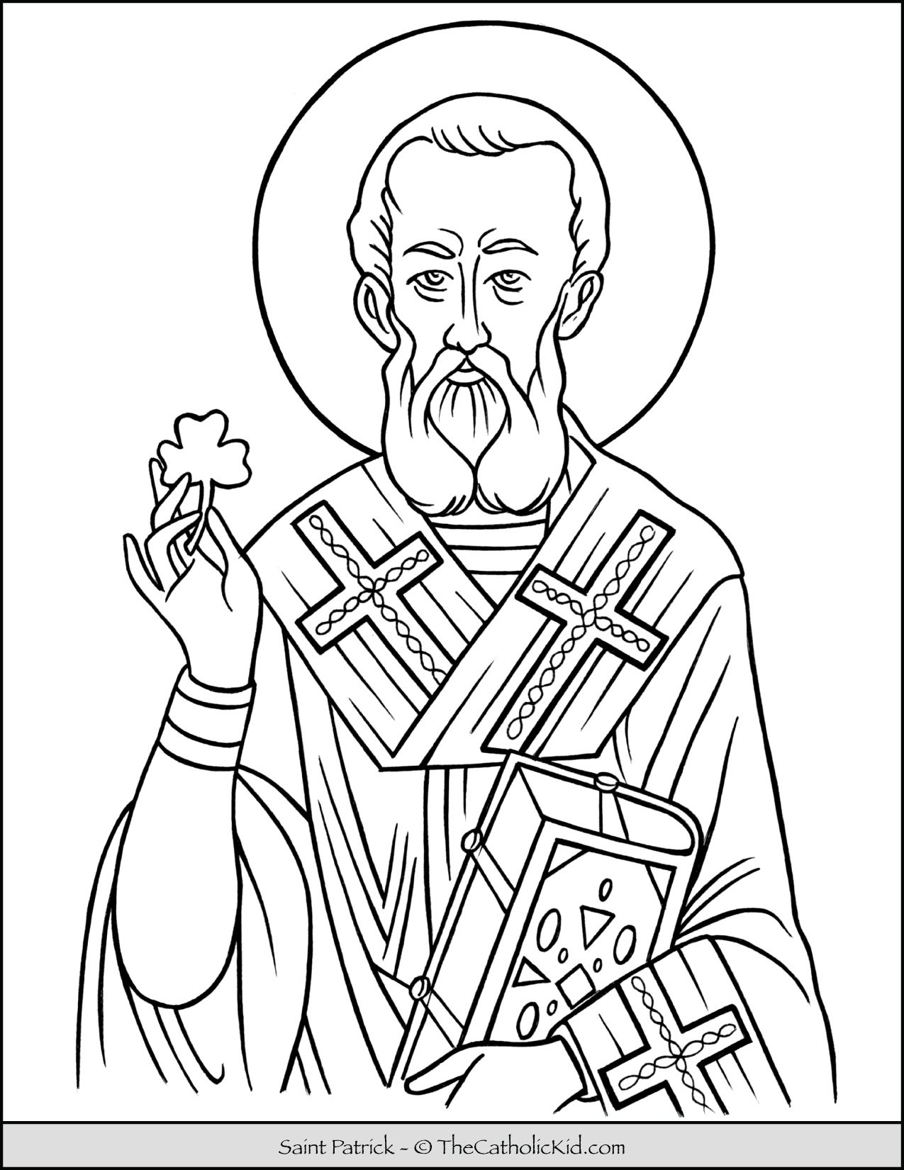 Free Printable Catholic Coloring Pages for Kids - The Catholic Kid