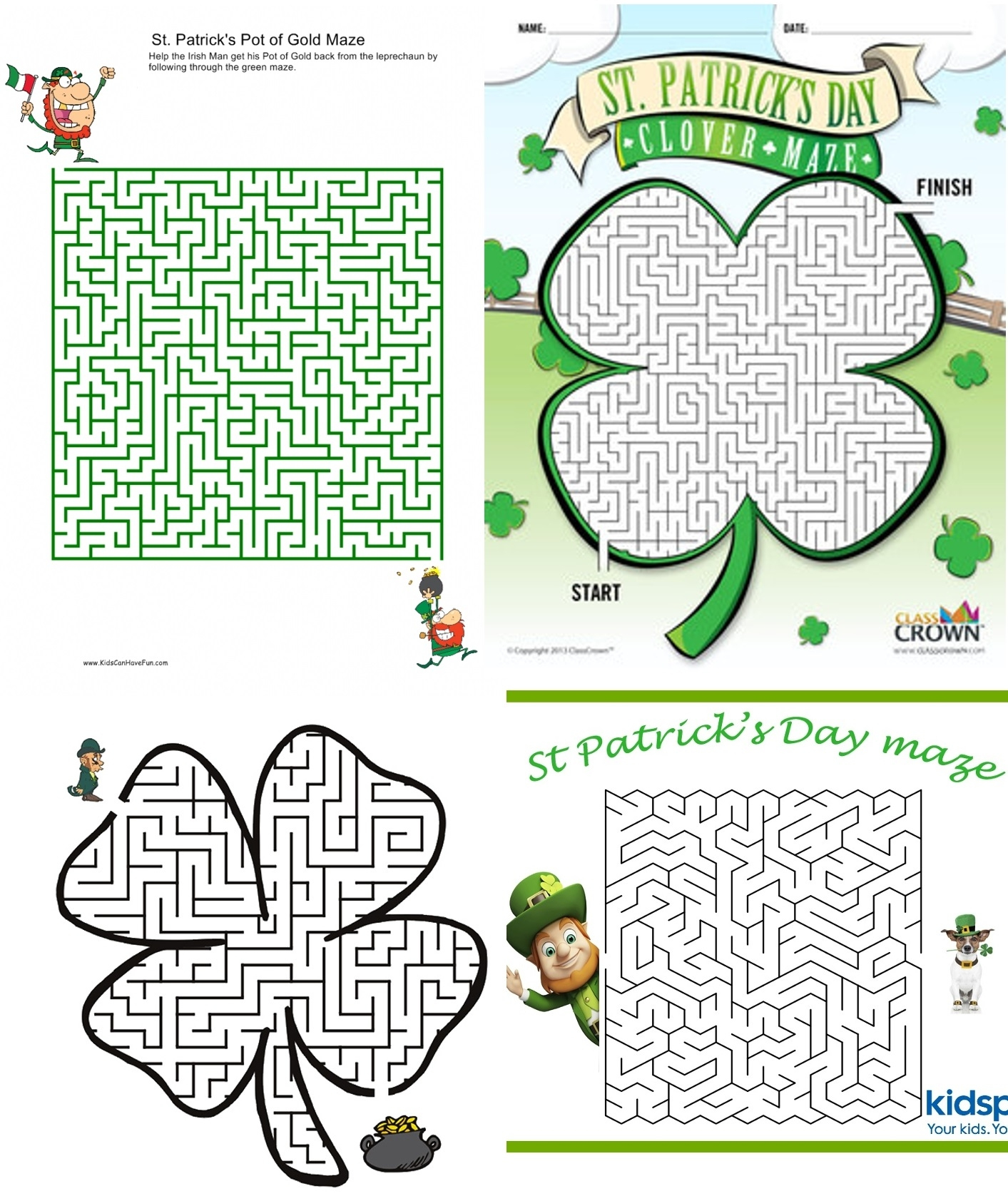 Free Printable St Patrick