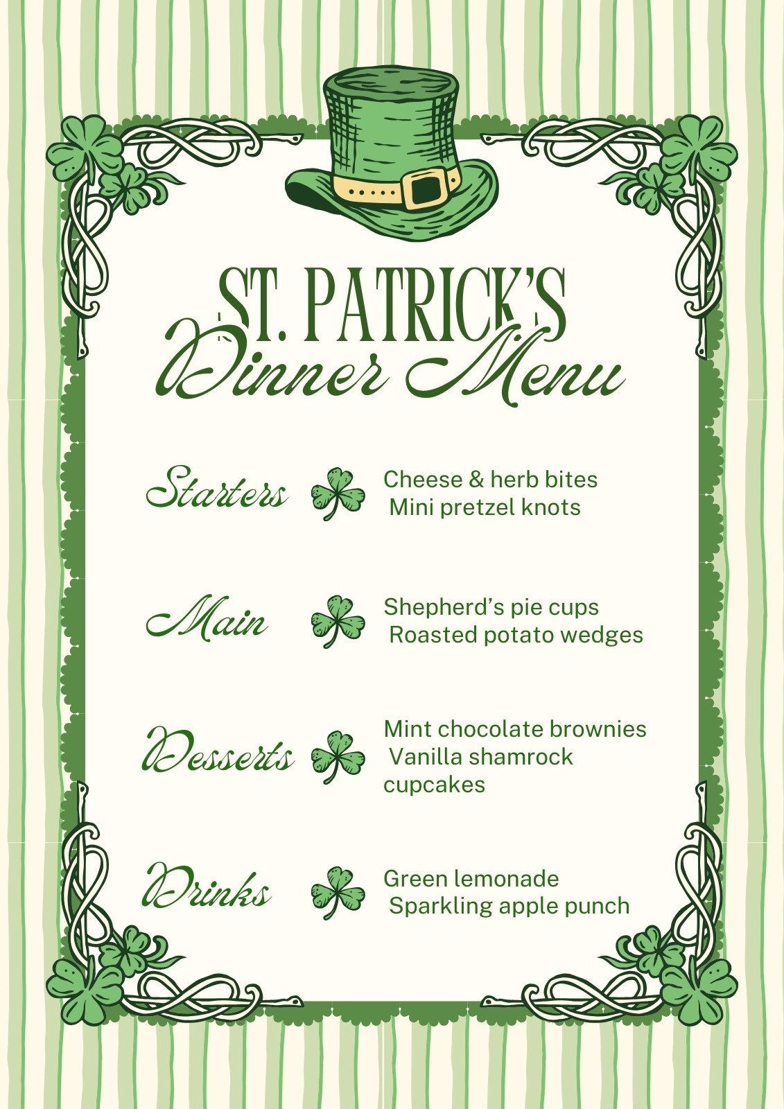 Page  - Free and customizable st patricks templates