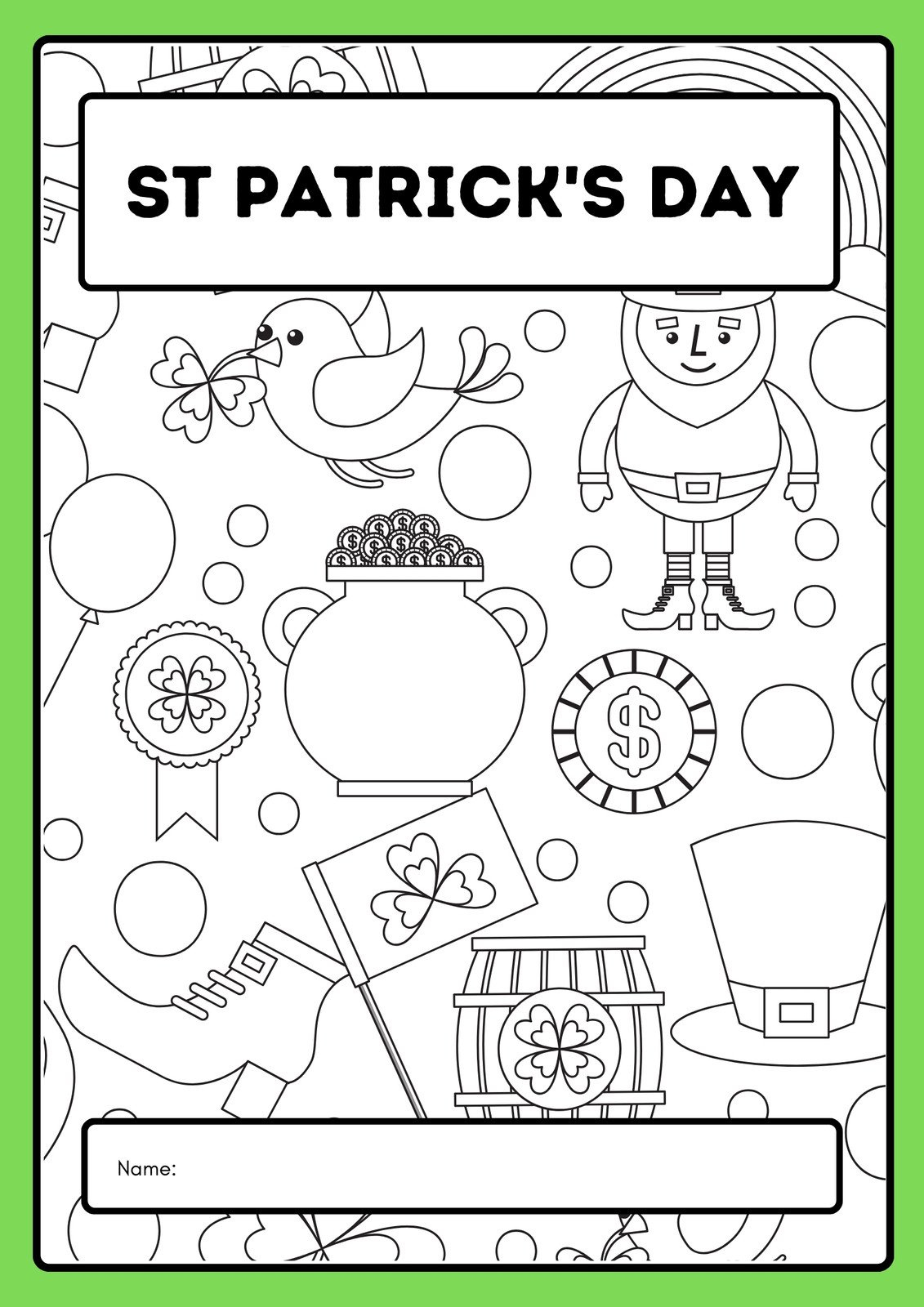 Page  - Free and customizable st patricks templates
