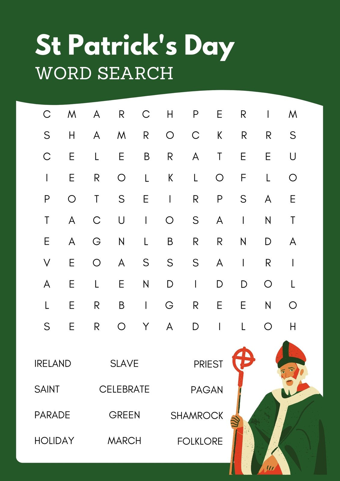 Page  - Free and customizable st patricks templates