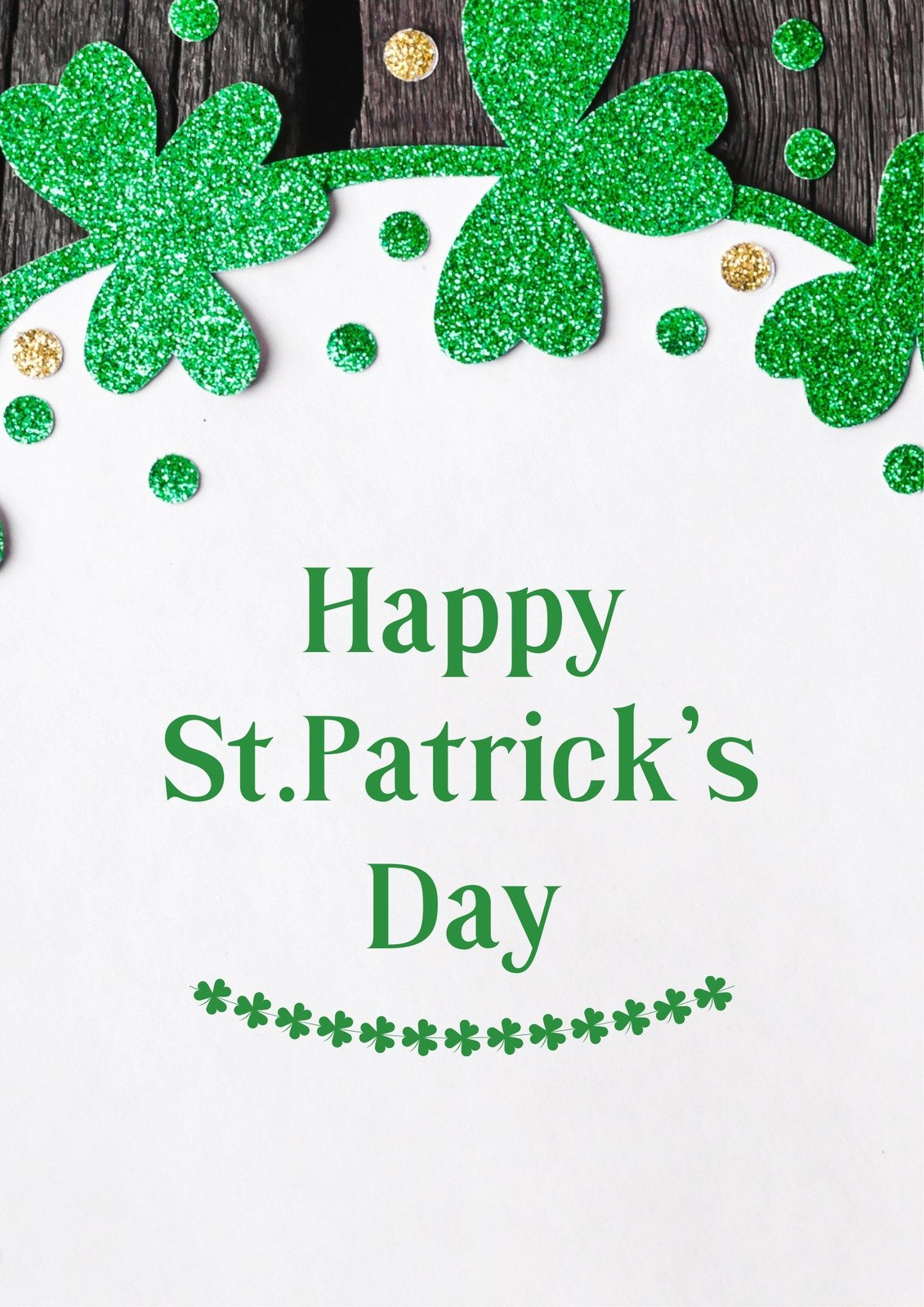 Page  - Free and customizable st patricks templates