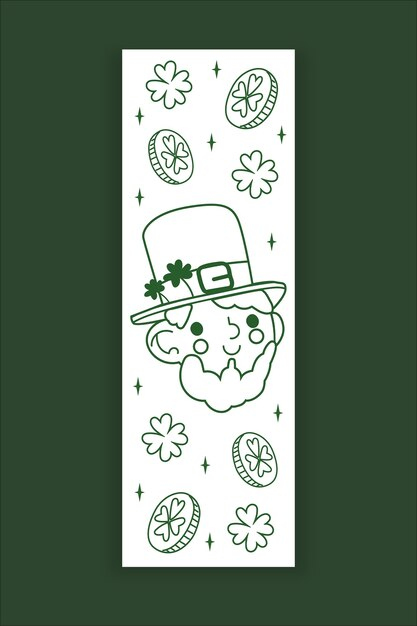 Patricks day book coloring Images - Free Download on Freepik