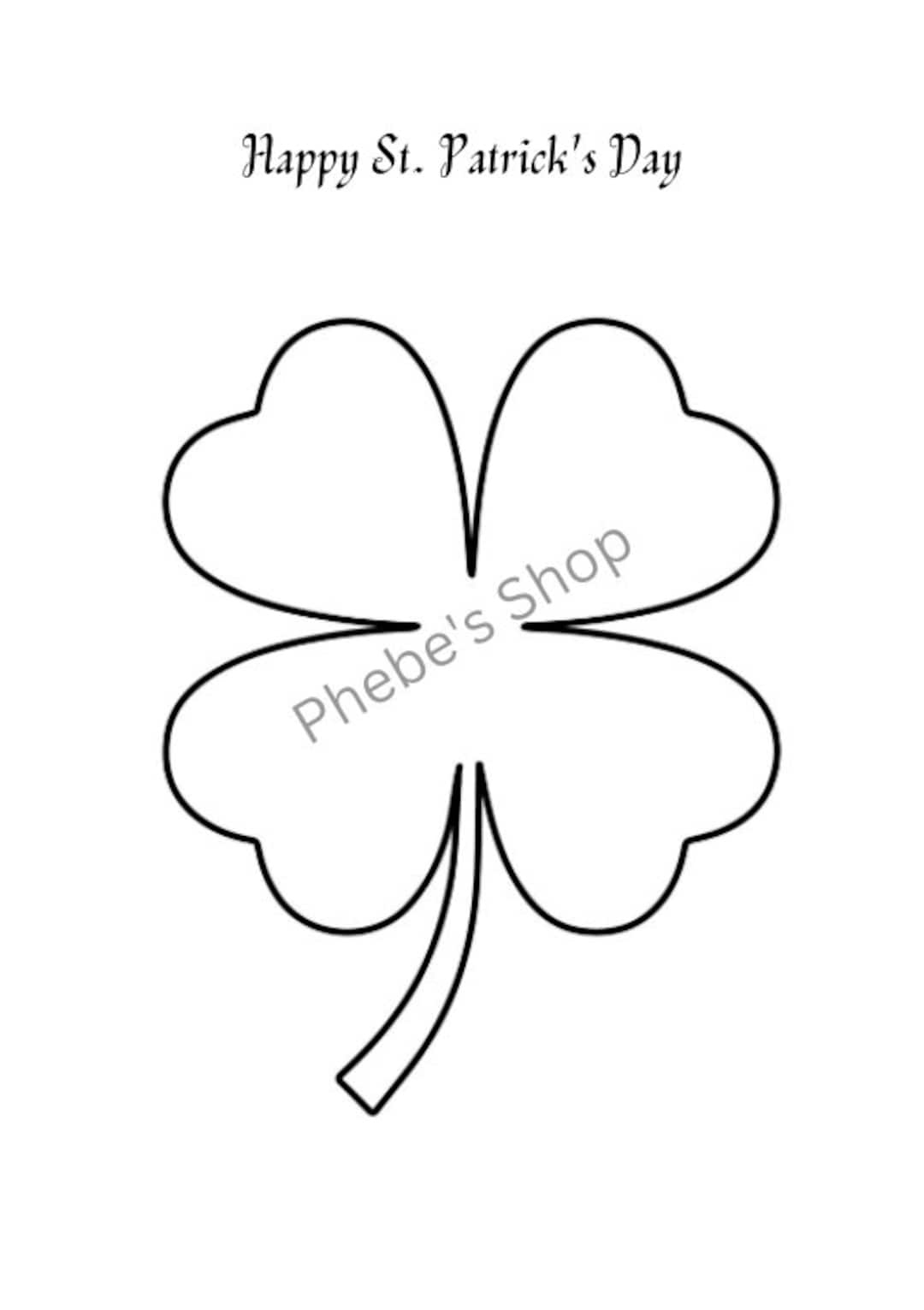 Printable St Patrick