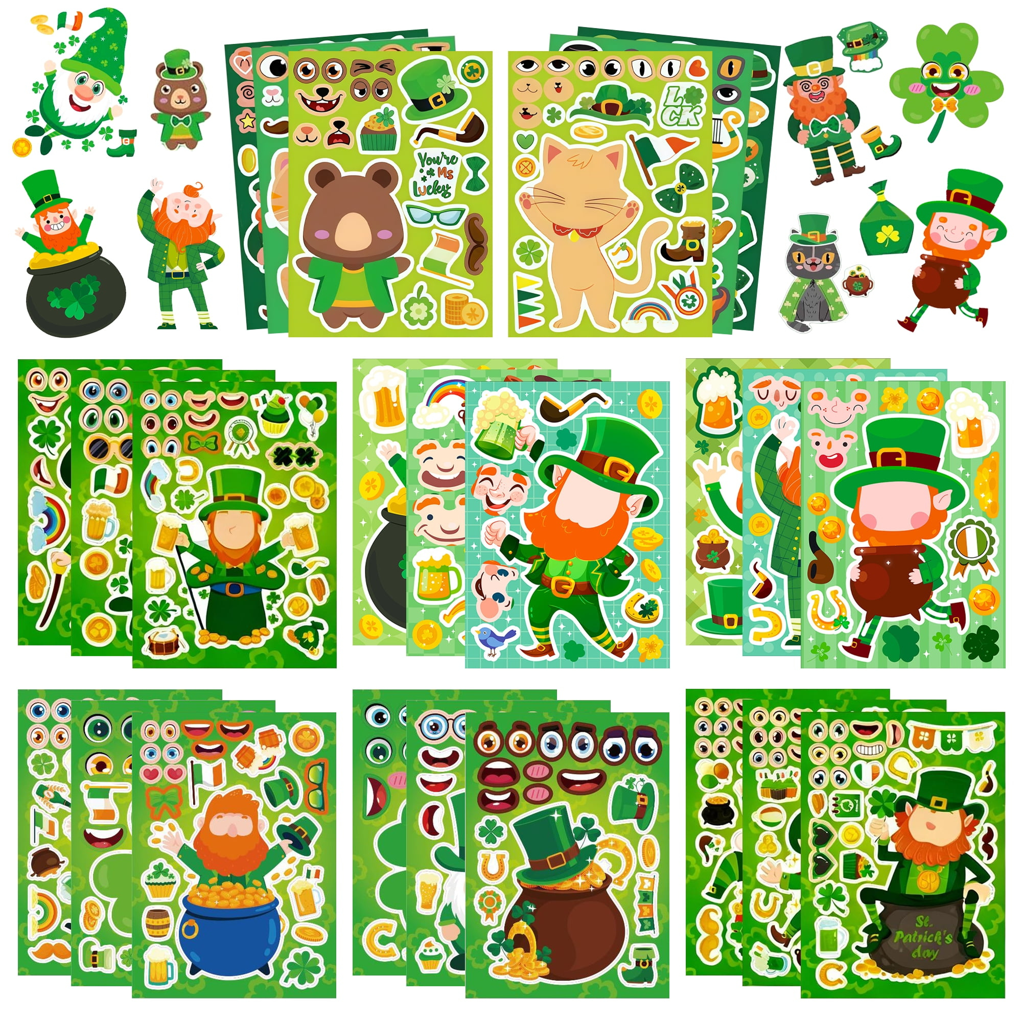 St Patricks Day Stickers